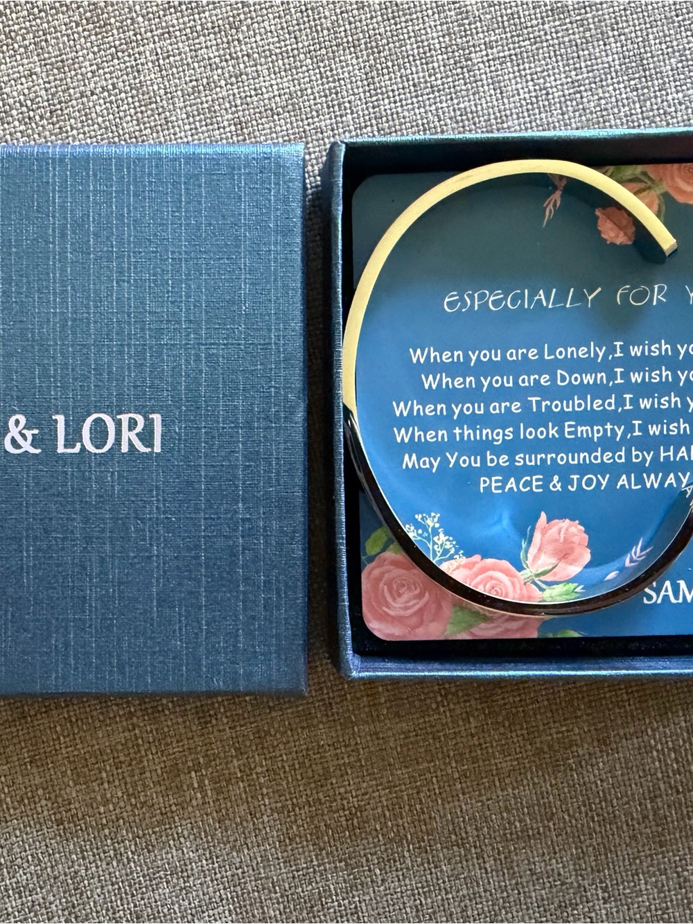 New-Sam and lori inspirational, 
Bangle Bracelet